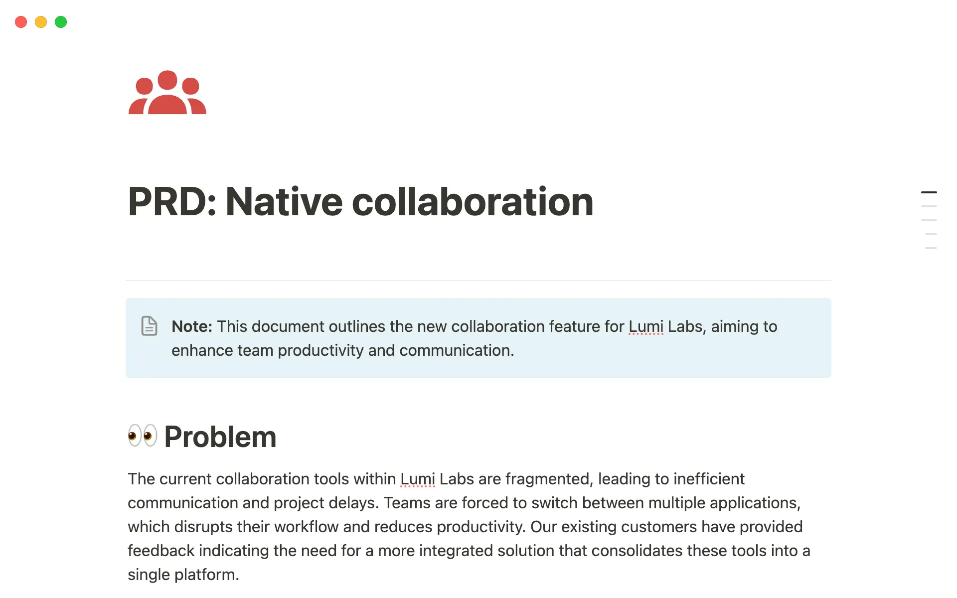 Collaborate in real time in Notion